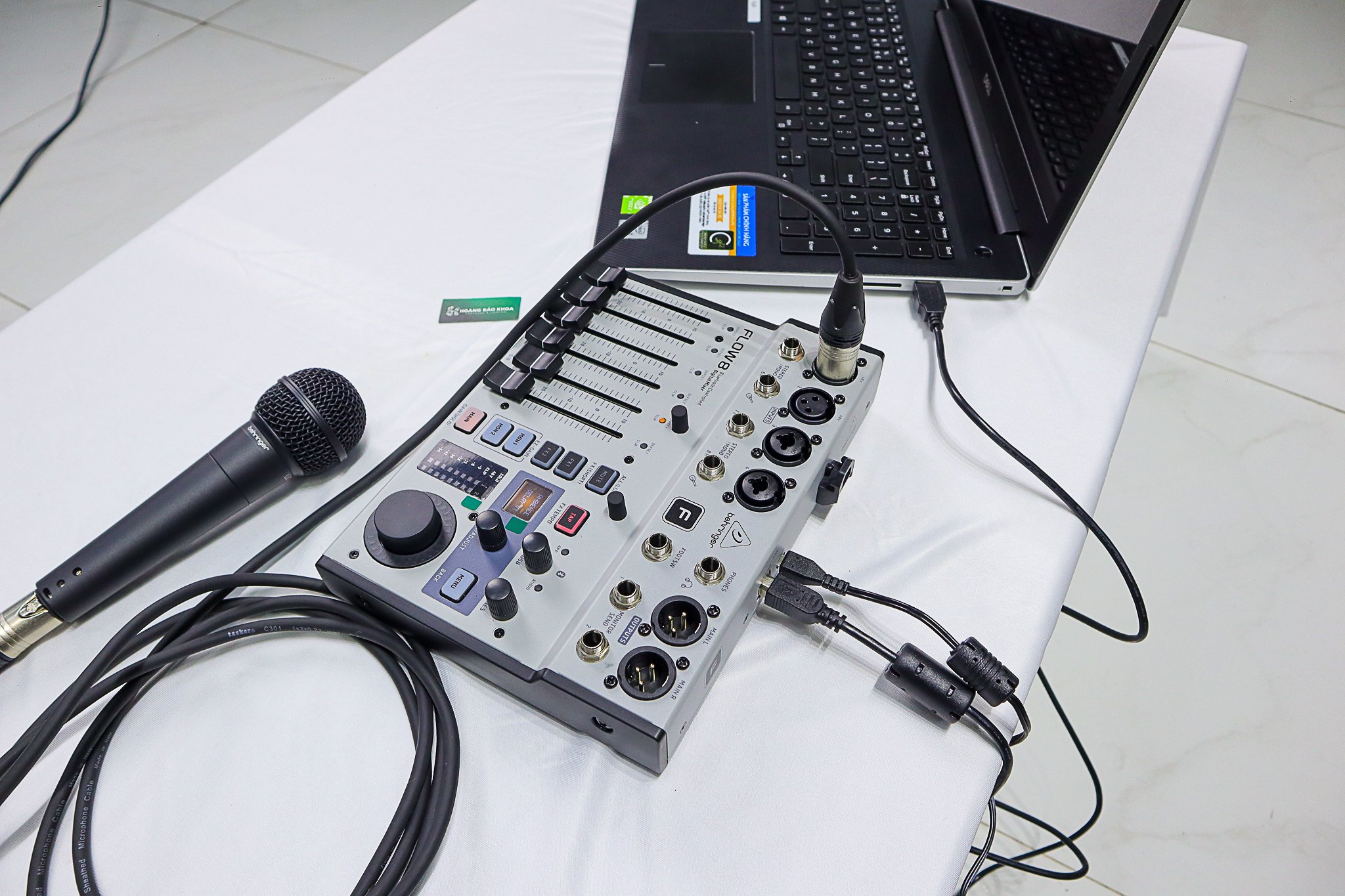 How to record with mixer